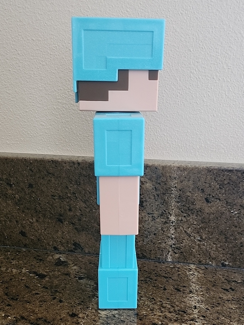 Minecraft Diamond Armor Steve Large Scale Action Figure 8.5" - Picture 5 of 8